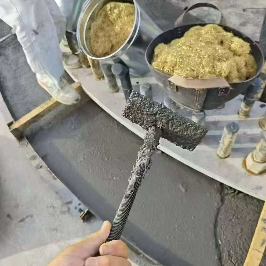 舞阳C120钢纤维高强无收灌浆料 轧机压缩机汽轮机发电机锻压设备底座灌浆材料